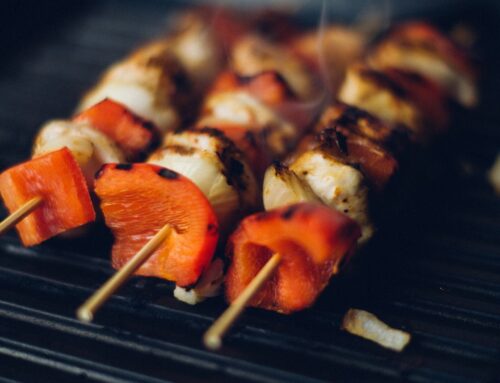 Brocheta de verduras
