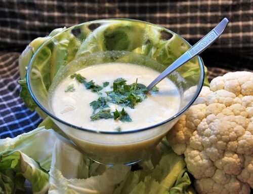 Recetas de invierno: crema de coliflor