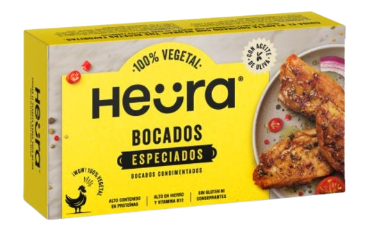 Heura, comida vegana, recetas veganas