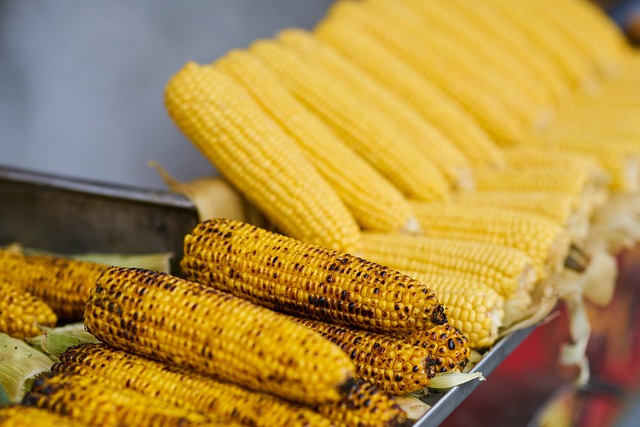 Maíz asado, recetas veganas